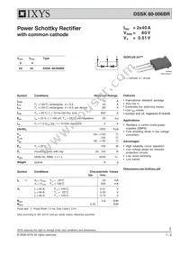 DSSK80-006BR Datasheet Cover