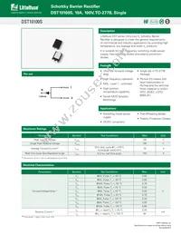 DST10100S Datasheet Cover