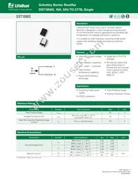 DST1050S Datasheet Cover