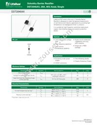 DST2045AX Datasheet Cover