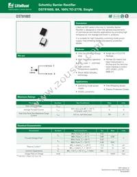 DST8100S Datasheet Cover