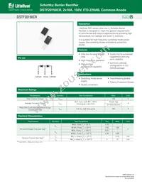 DSTF20150CR Datasheet Cover