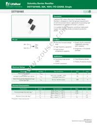 DSTF30100S Datasheet Cover
