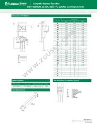 DSTF3060CR Datasheet Page 3
