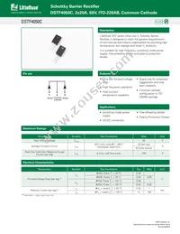 DSTF4050C Datasheet Cover