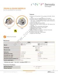 DSU9H30//5WTN//02048//G6R//**DW** Datasheet Cover