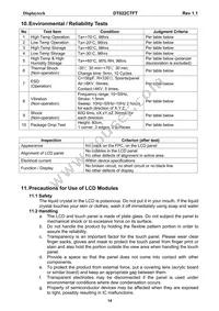 DT022CTFT Datasheet Page 15