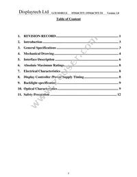 DT024CTFT-TS Datasheet Page 3
