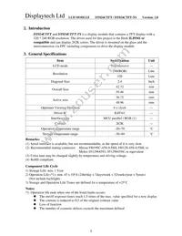DT024CTFT-TS Datasheet Page 4
