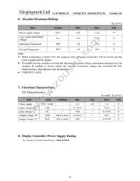 DT024CTFT-TS Datasheet Page 9