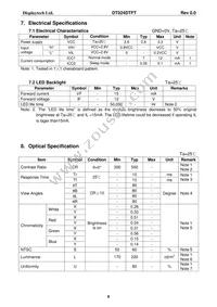 DT024DTFT Datasheet Page 7