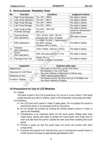 DT024DTFT Datasheet Page 10