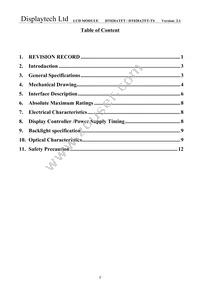 DT028ATFT-TS Datasheet Page 3