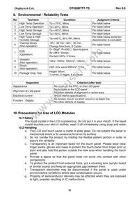 DT028BTFT-TS Datasheet Page 11