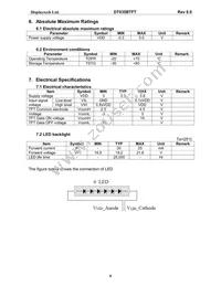 DT035BTFT Datasheet Page 7