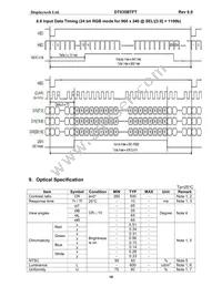 DT035BTFT Datasheet Page 11