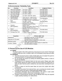 DT035BTFT Datasheet Page 14