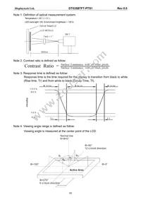 DT035BTFT-PTS1 Datasheet Page 12