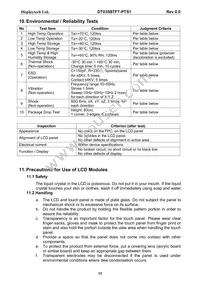 DT035BTFT-PTS1 Datasheet Page 14