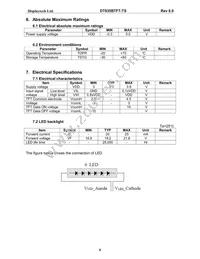 DT035BTFT-TS Datasheet Page 7