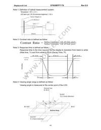 DT035BTFT-TS Datasheet Page 12