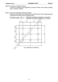 DT043BTFT-PTS1 Datasheet Page 10