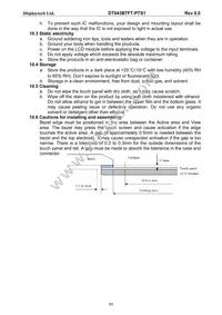 DT043BTFT-PTS1 Datasheet Page 12