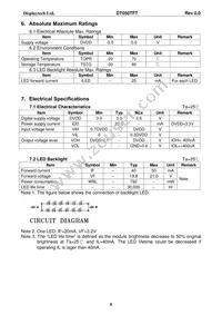 DT050TFT Datasheet Page 7