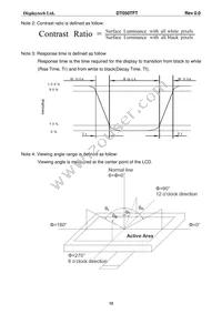 DT050TFT Datasheet Page 13