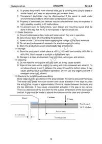 DT050TFT Datasheet Page 16