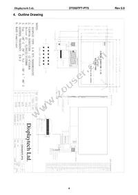 DT050TFT-PTS Datasheet Page 5