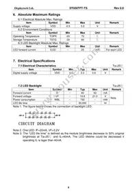 DT050TFT-TS Datasheet Page 7