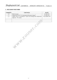 DT070ATFT-TS Datasheet Page 2