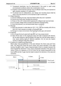 DT070BTFT-HB Datasheet Page 15