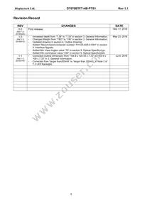 DT070BTFT-HB-PTS1 Datasheet Page 2