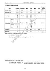 DT070BTFT-HB-PTS1 Datasheet Page 12