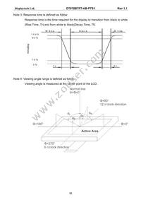 DT070BTFT-HB-PTS1 Datasheet Page 13