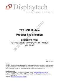 DT070BTFT-PTS1 Cover