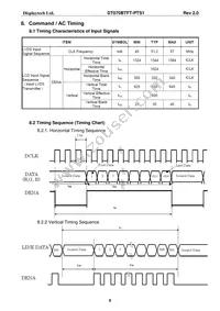 DT070BTFT-PTS1 Datasheet Page 9