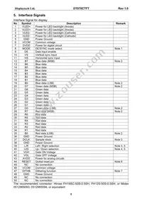 DT070CTFT Datasheet Page 6