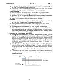 DT070CTFT Datasheet Page 14