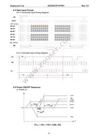 DT070CTFT-PTS Datasheet Page 10