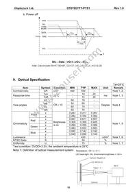 DT070CTFT-PTS Datasheet Page 11