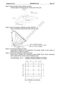 DT070CTFT-TS Datasheet Page 12