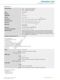 DT35-B15851 Datasheet Page 3