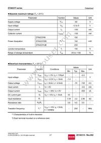 DTA023YUBTL Datasheet Page 2