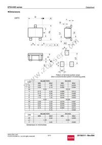 DTA043EUBTL Datasheet Page 9