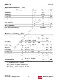 DTA114YCAT116 Datasheet Page 2