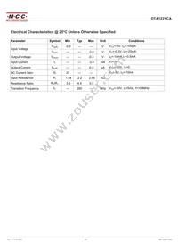 DTA123YCA-TP Datasheet Page 2