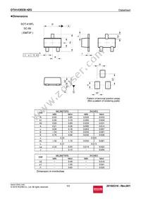 DTA143EEBHZGTL Datasheet Page 5